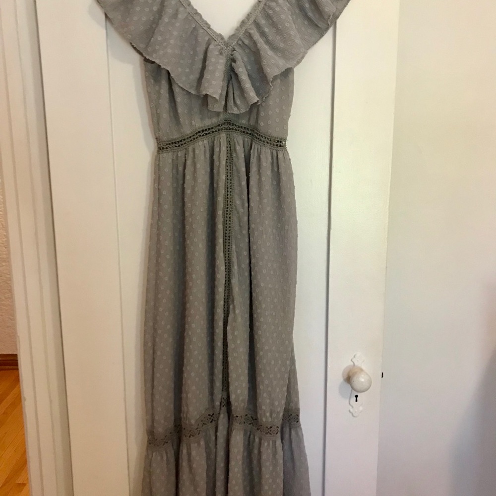 J.O.A. // Light Blue Flowy Dress // Small